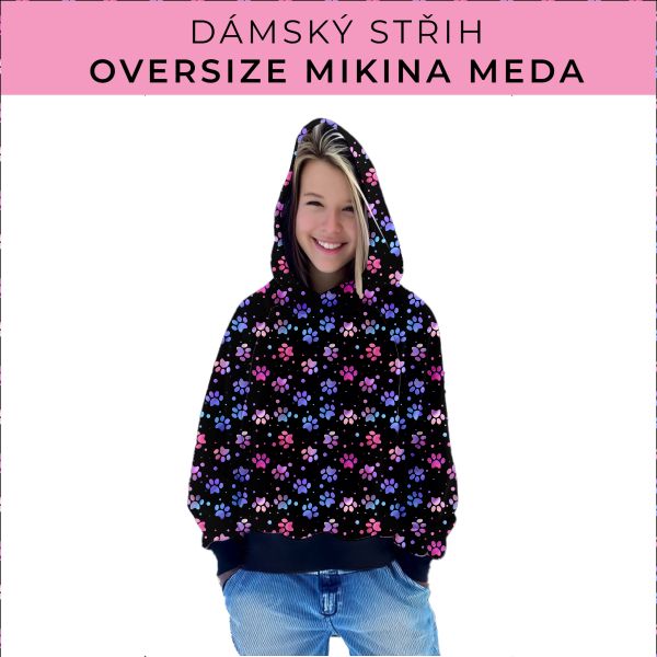Dámský střih - mikina Meda
