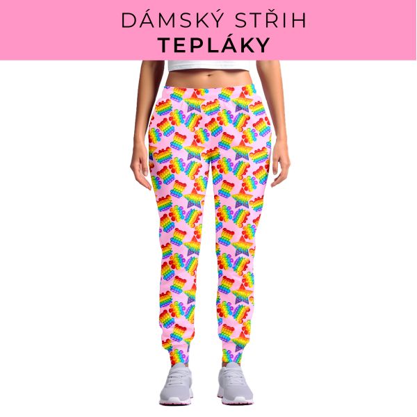 DÁMSKÝ střih - tepláky