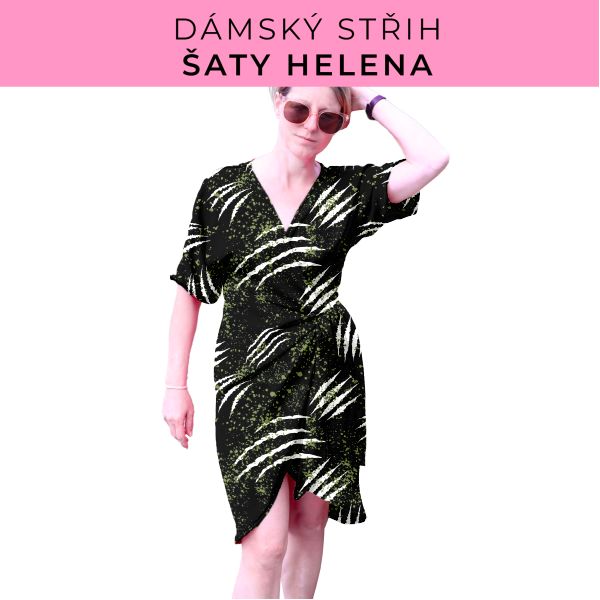 Dámský střih na šaty  Helena