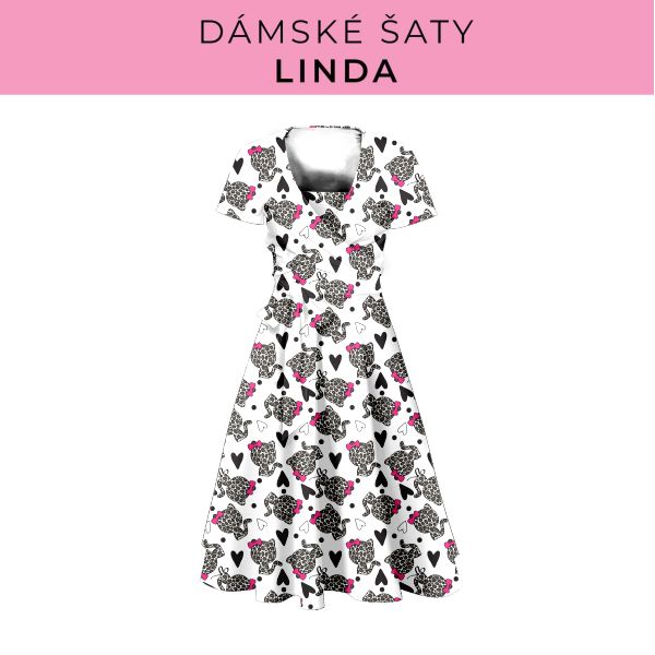 DÁMSKÝ střih - šaty Linda