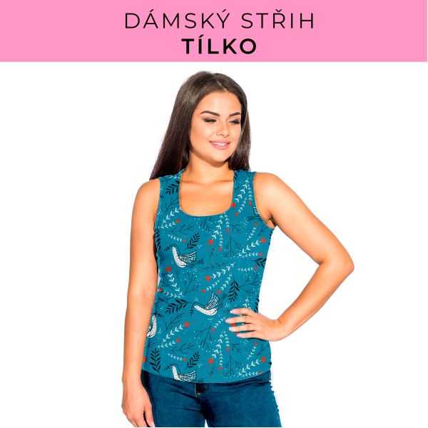 DÁMSKÝ střih - Tílko a kalhoty 