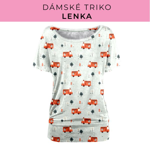 DÁMSKÝ střih - Triko Lenka