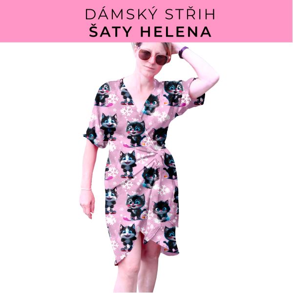 Dámský střih na šaty  Helena