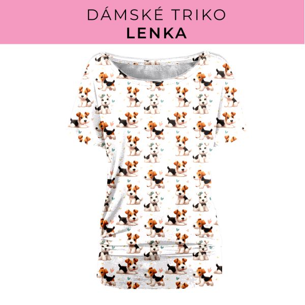 DÁMSKÝ střih - Triko Lenka