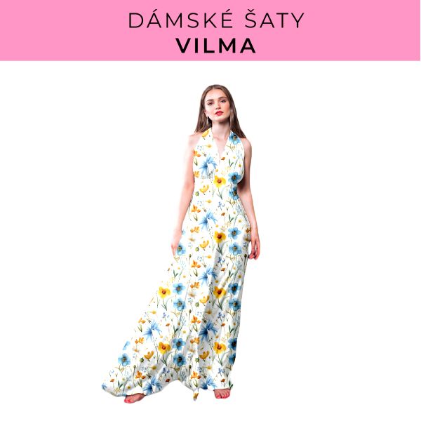 DÁMSKÝ střih - šaty Vilma