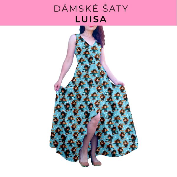 DÁMSKÝ střih - šaty Luisa