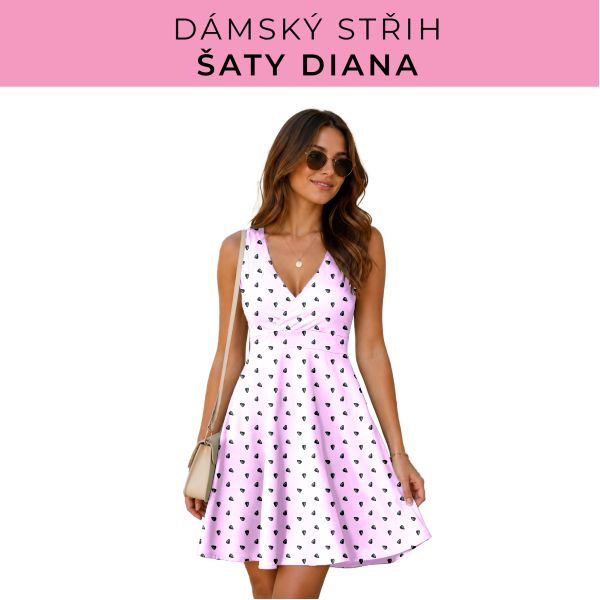 Dámský střih - šaty Diana
