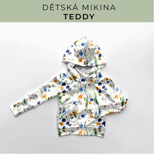 DĚTSKÝ střih - Mikina Teddy