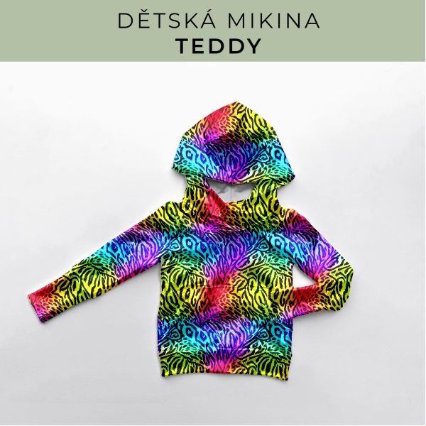 DĚTSKÝ střih - Mikina Teddy