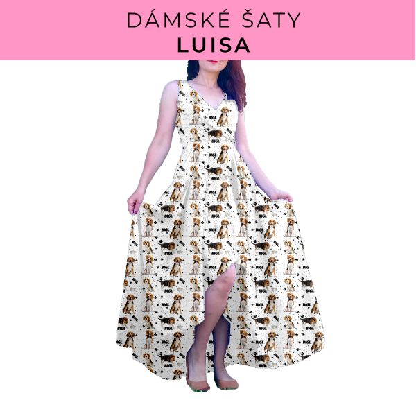 DÁMSKÝ střih - šaty Luisa