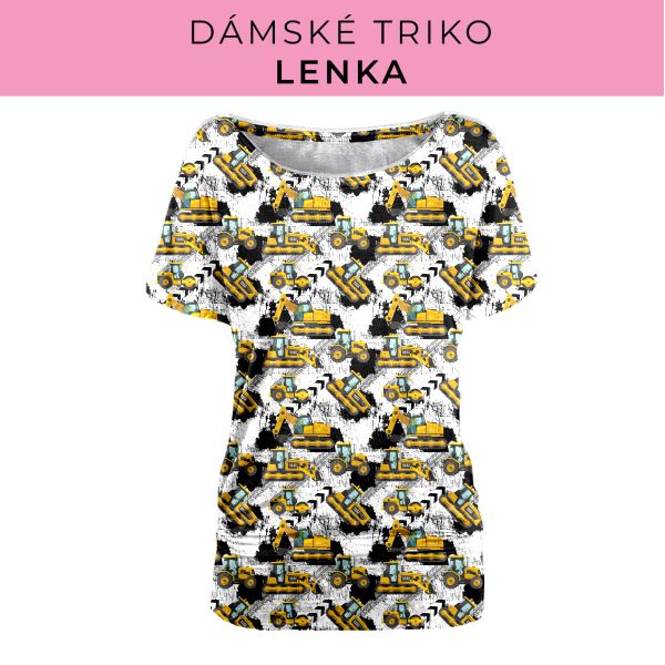 DÁMSKÝ střih - Triko Lenka