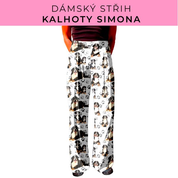 Dámský střih - kalhoty Simona
