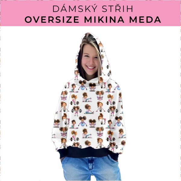 Dámský střih - mikina Meda