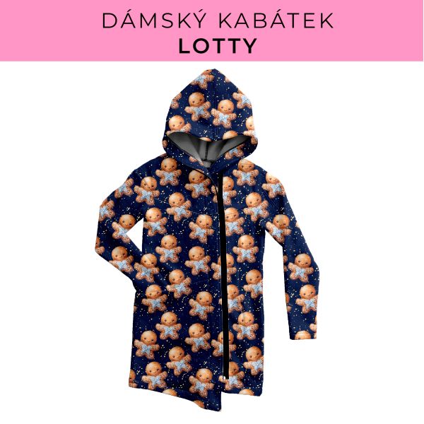 DÁMSKÝ střih - Kabátek Lotty