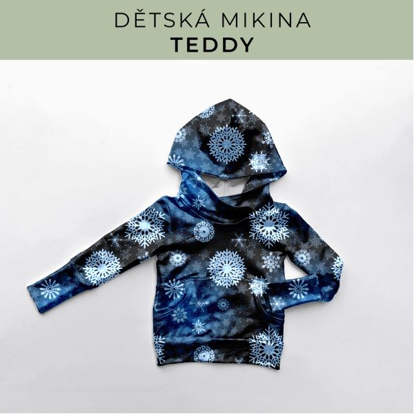 DĚTSKÝ střih - Mikina Teddy