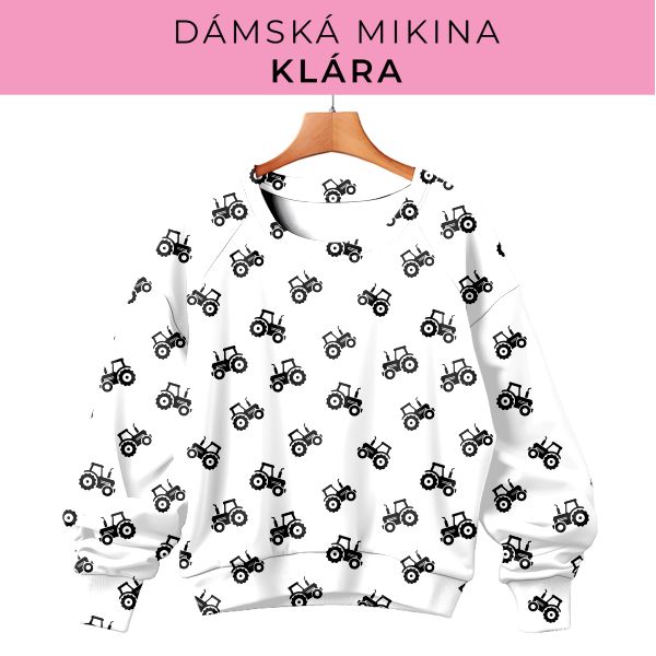 DÁMSKÝ střih - mikina Klára