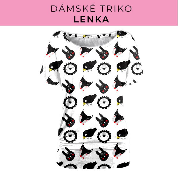 DÁMSKÝ střih - Triko Lenka
