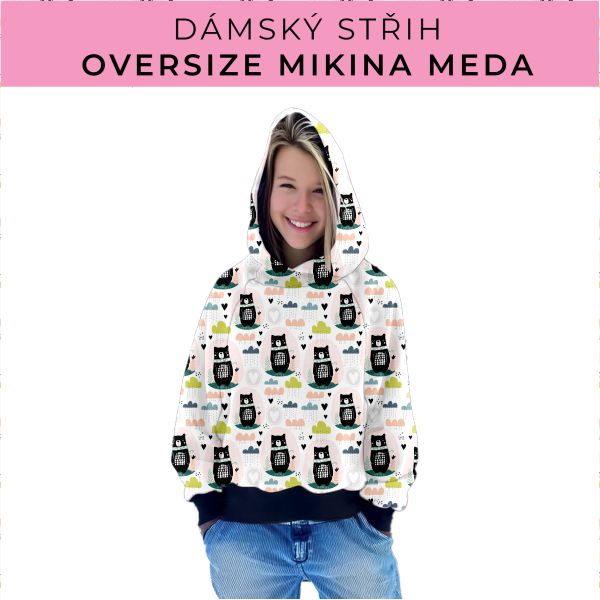 Dámský střih - mikina Meda