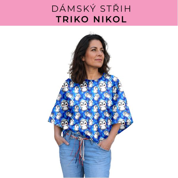 Dámský střih -  triko Nikol