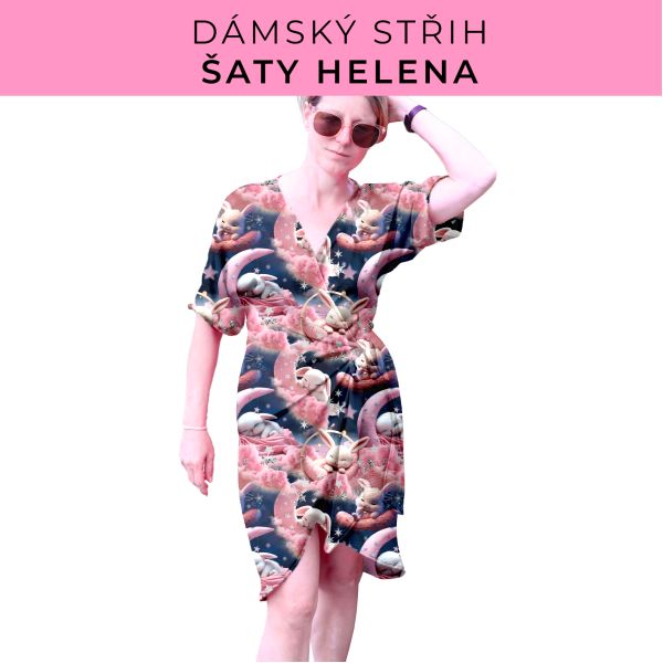 Dámský střih na šaty  Helena