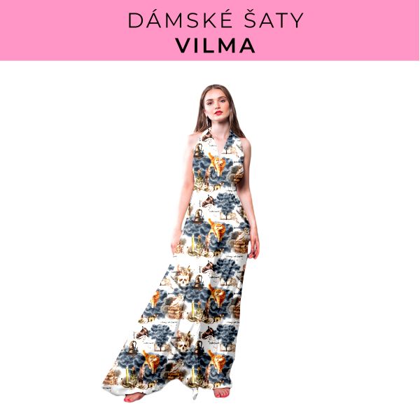 DÁMSKÝ střih - šaty Vilma