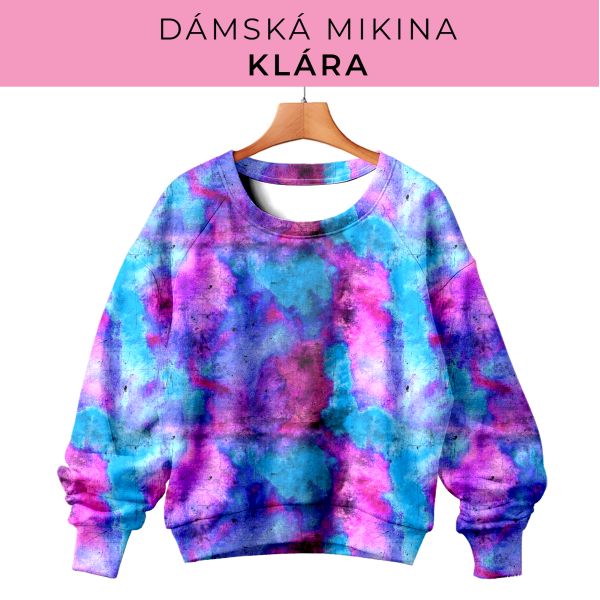 DÁMSKÝ střih - mikina Klára