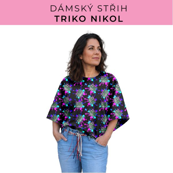 Dámský střih -  triko Nikol