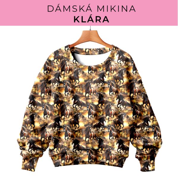 DÁMSKÝ střih - mikina Klára