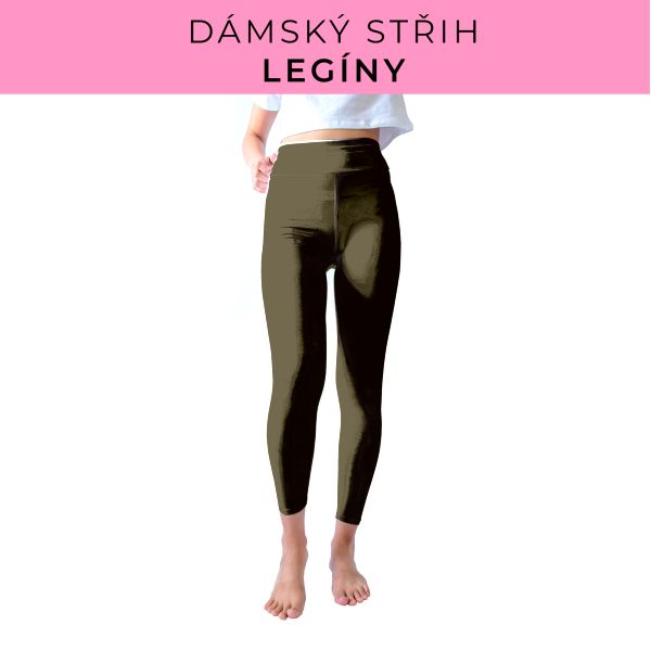 DÁMSKÝ střih - legíny SPORT - SLIM FIT