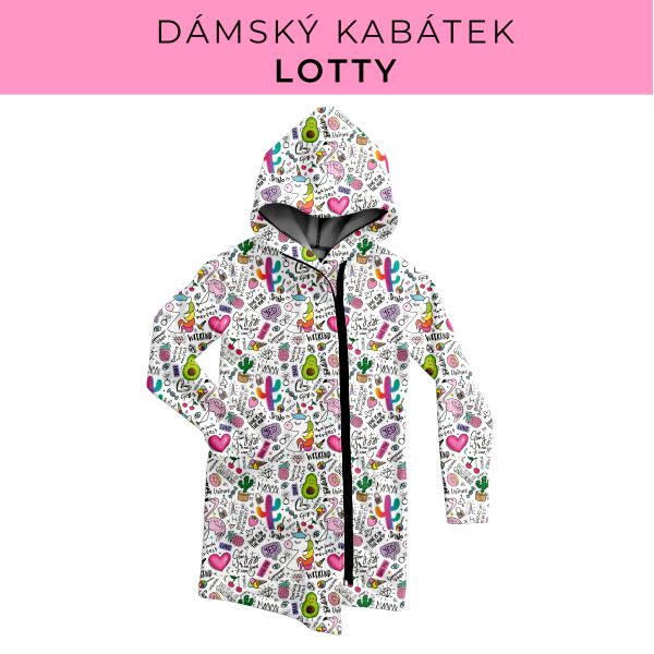 DÁMSKÝ střih - Kabátek Lotty