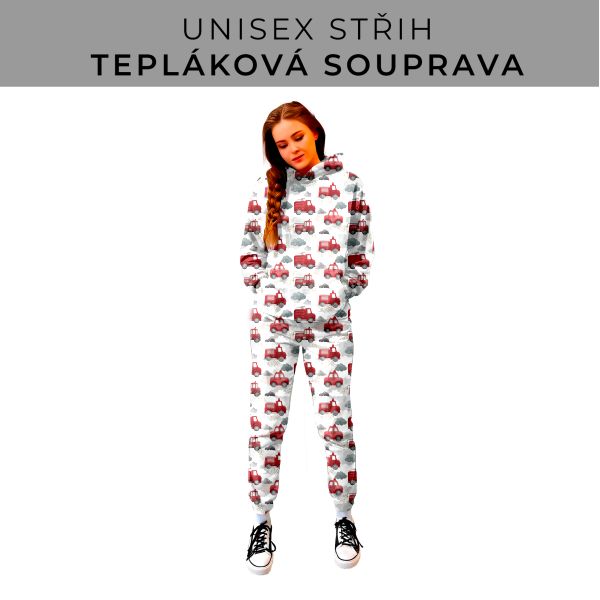 DÁMSKÝ střih - SET mikina a tepláky 