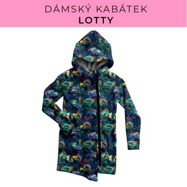 DÁMSKÝ střih - Kabátek Lotty