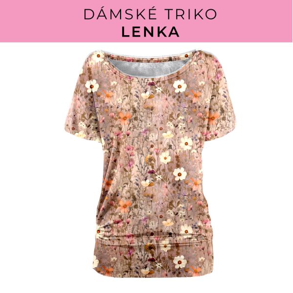 DÁMSKÝ střih - Triko Lenka