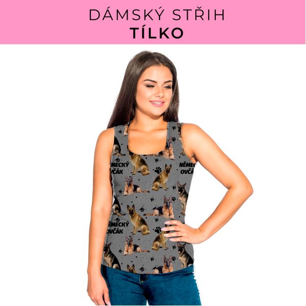 DÁMSKÝ střih - Tílko a kalhoty 