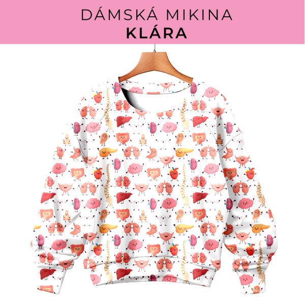 DÁMSKÝ střih - mikina Klára