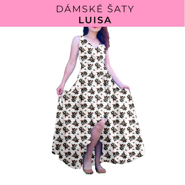 DÁMSKÝ střih - šaty Luisa