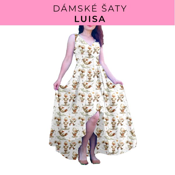 DÁMSKÝ střih - šaty Luisa