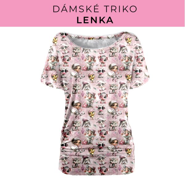 DÁMSKÝ střih - Triko Lenka