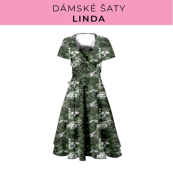 DÁMSKÝ střih - šaty Linda