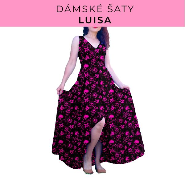 DÁMSKÝ střih - šaty Luisa