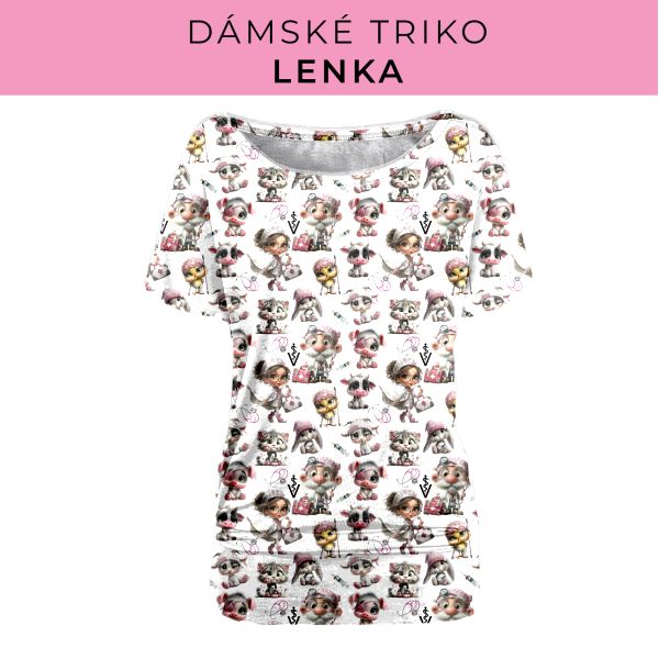 DÁMSKÝ střih - Triko Lenka