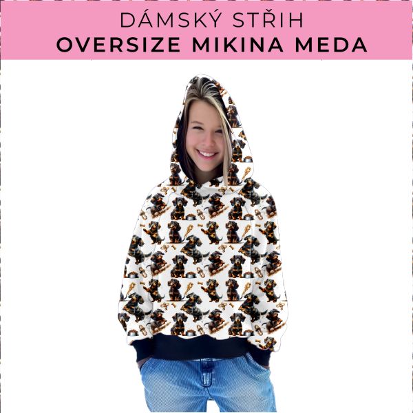 Dámský střih - mikina Meda