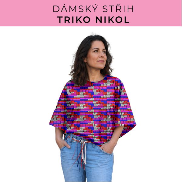 Dámský střih -  triko Nikol