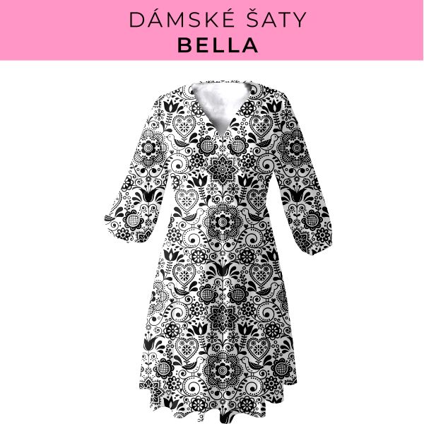 DÁMSKÝ střih - šaty Bella