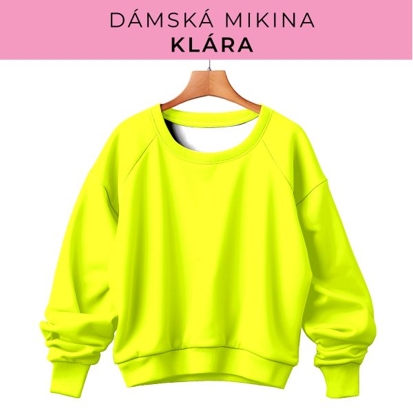 DÁMSKÝ střih - mikina Klára