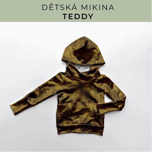 DĚTSKÝ střih - Mikina Teddy
