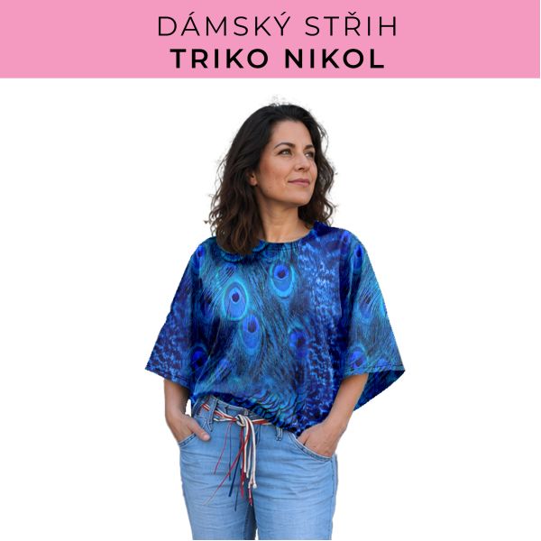 Dámský střih -  triko Nikol