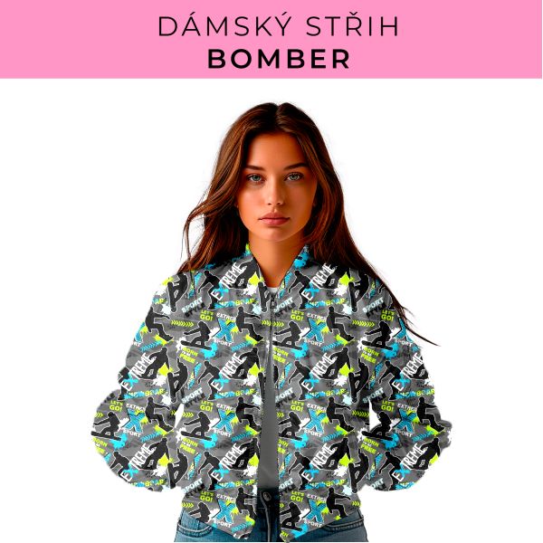DÁMSKÝ střih - Bomber