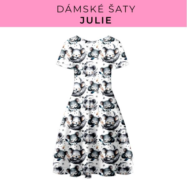 DÁMSKÝ střih - šaty julie