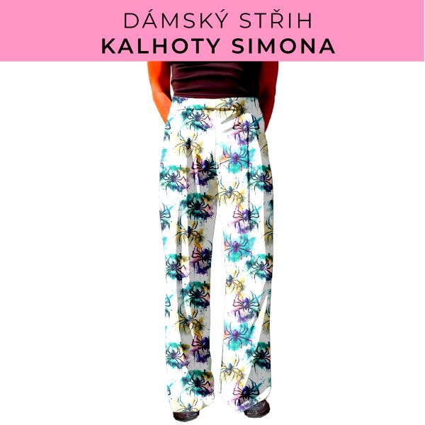 Dámský střih - kalhoty Simona